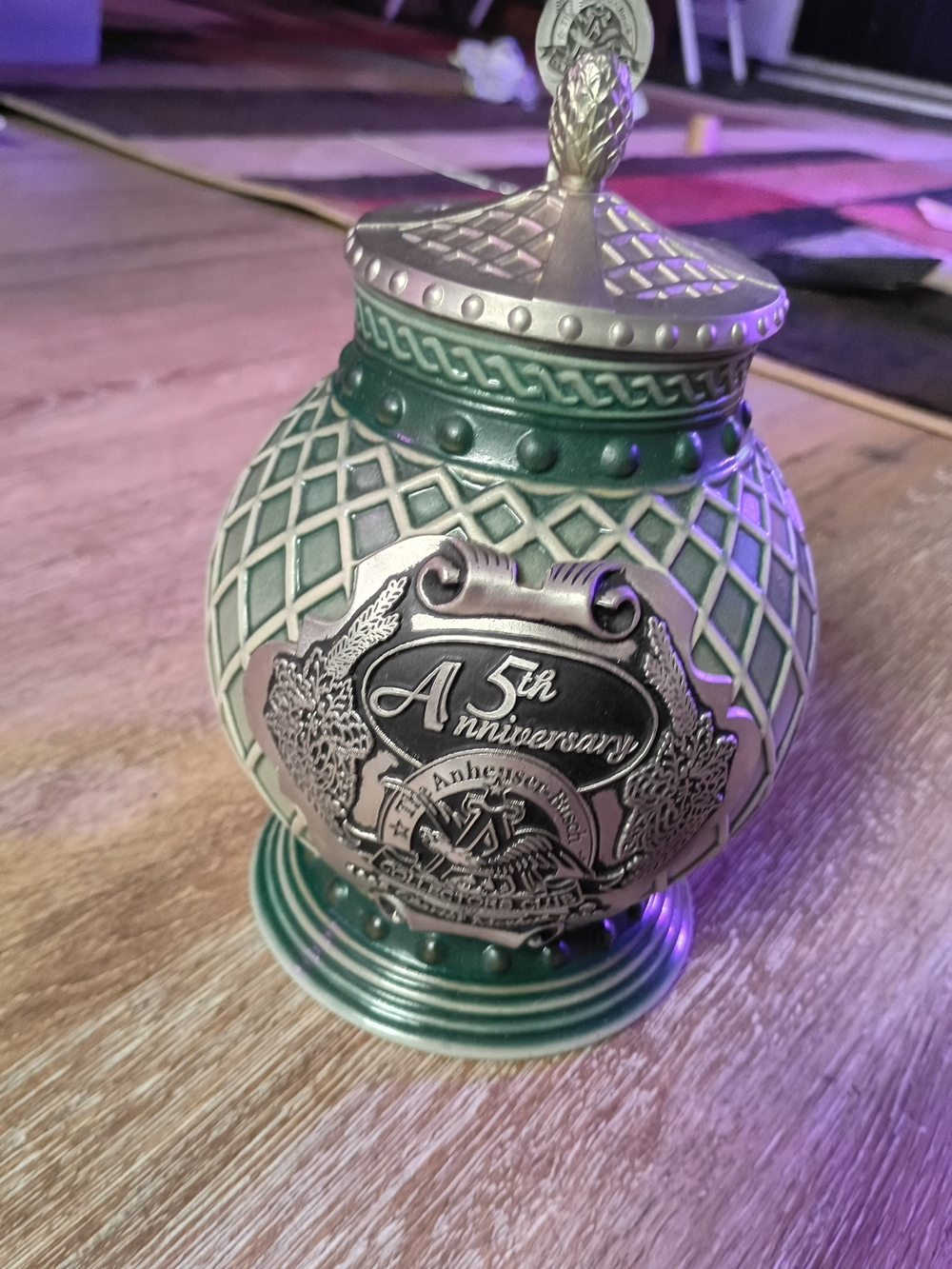 5th Anniversary Budweiser Stein